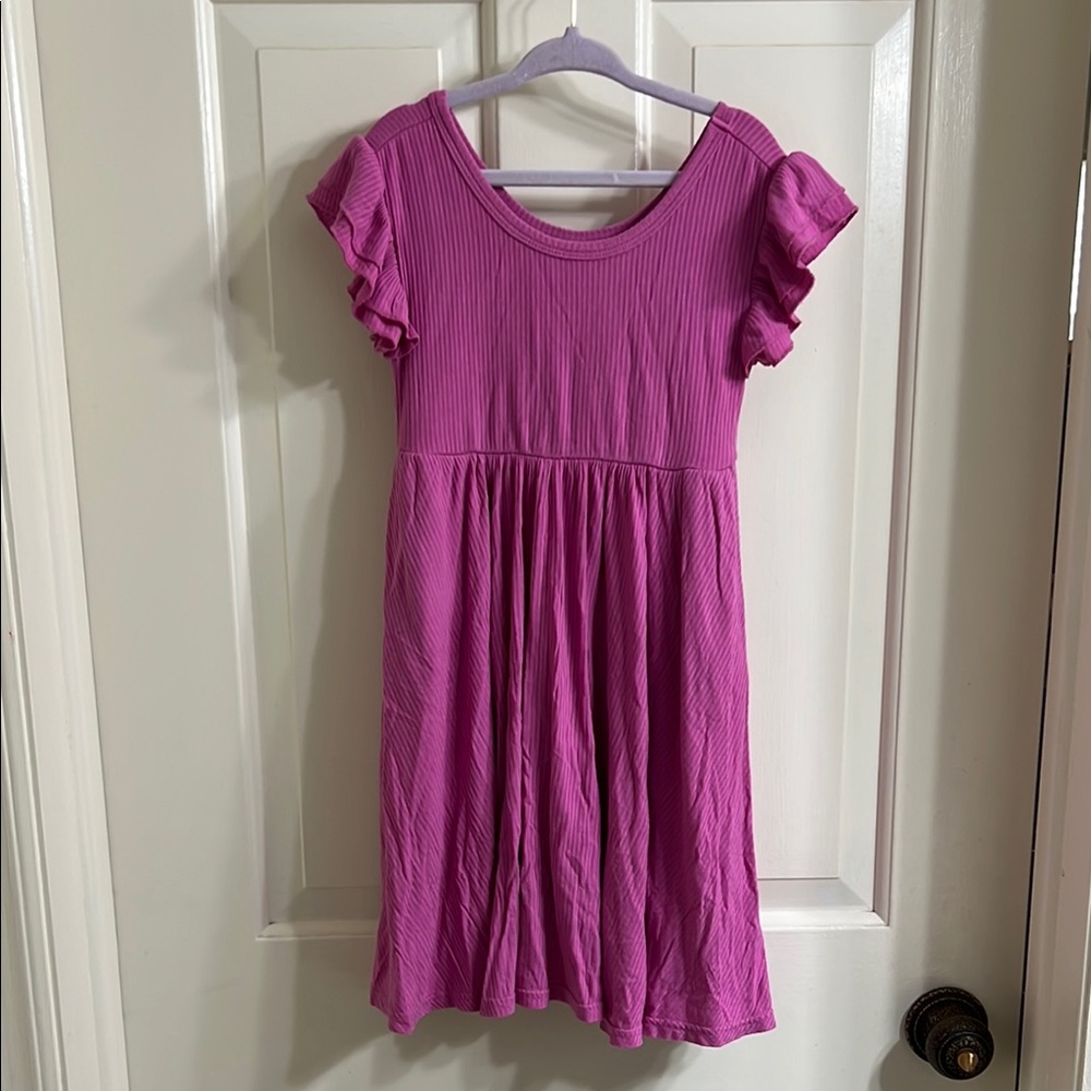 Little Sleepies Pink Ruffled Tiered Sundress
